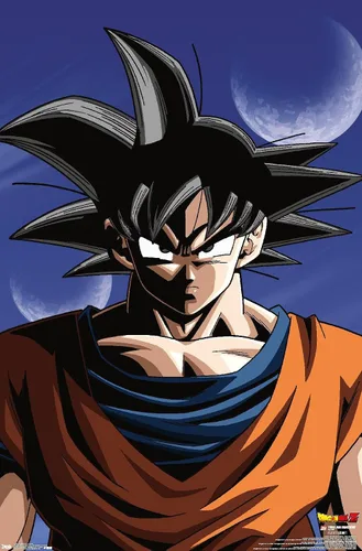 Vista 11 de Trends International Dragon Ball Z - Póster de pared de Goku, 14.725 x 22.375 pulgadas, versión enmarcada de madera de granero Versión enmarcada