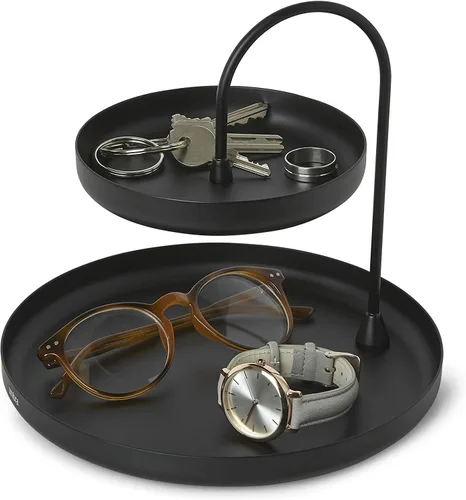 Vista 12 de Bandeja para accesorios en niveles de Umbra, Brass, L