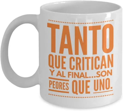Vista 5 de Taza de Cafe Peor Vaso, taza café divertidas, tazas personalizadas, coffee mug inspiradoras, taza con mensajes positivos.