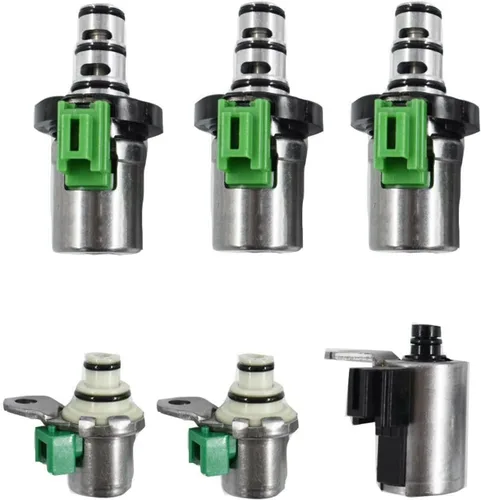 Vista 2 de Kit de válvula electromagnética de cambio de transmisión de 6 piezas 48420K-R FN4A-EL 4F27E EPC PWM compatible con Ford Focus Mazda-2 3 5 6 CX-7 MPV