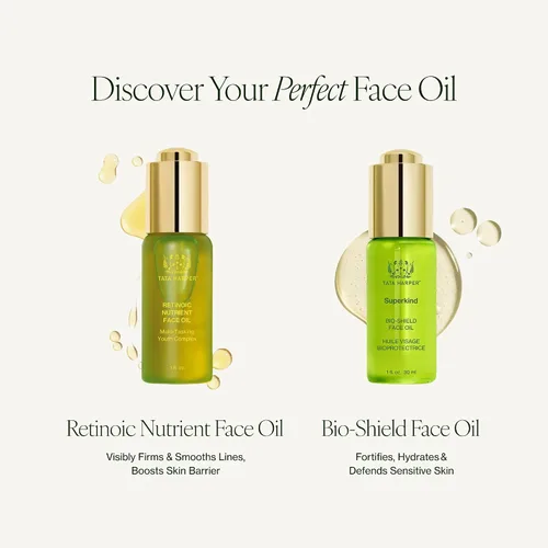 Vista 6 de Tata Harper Aceite facial con nutrientes retinoicos, aceite facial nutritivo, alternativas de retinol botánico, cuidado natural de la piel, 1.0 fl oz