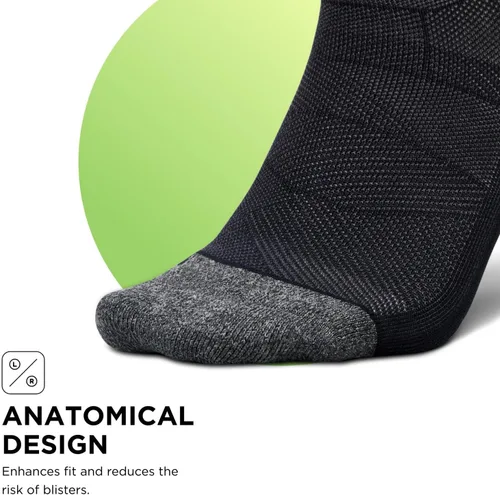 Vista 68 de Feetures Elite Light Cushion Mini Crew Sock - Calcetines deportivos con compresión dirigida