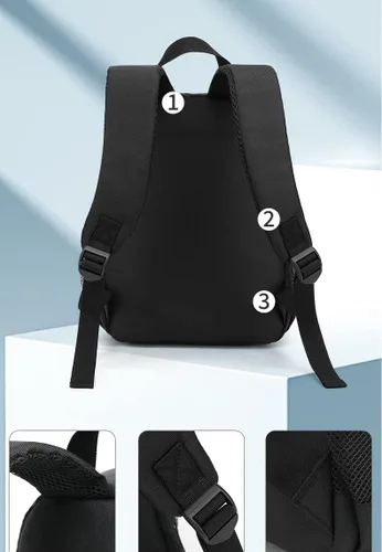 Vista 4 de Cámara digital DSLR impermeable, mochila de hombro para mujeres y hombres adolescentes (verde)