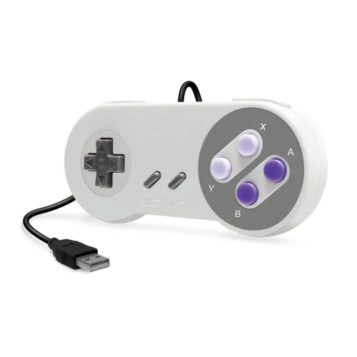 Vista 3 de Tomee SNES USB Controller for PC Mac
