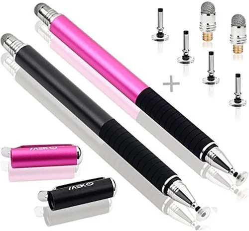 Vista 14 de MEKO Lápiz Universal, [Serie de Precisión 2 en 1] Lápices con Punta de Disco para Pantalla Táctil para Todas las Pantallas Táctiles Capacitivas