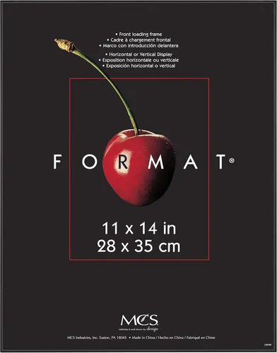 Vista 42 de MCS Marco de formato Room Essentials - 8.5x11' (negro)