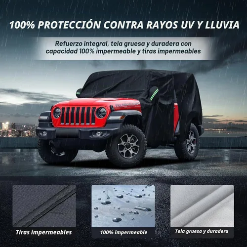 Vista 4 de Cubierta de cabina para Jeep Wrangler de 2 puertas 1987-2025 y superior