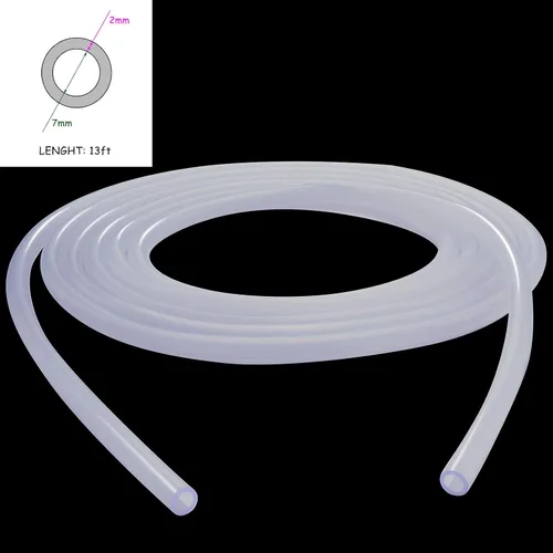 Vista 7 de Frienda Protector de cable de perro y gato de 13 pies y 1/4 pulgadas, protector de cable transparente para mascotas, funda de cable de tubo dividido