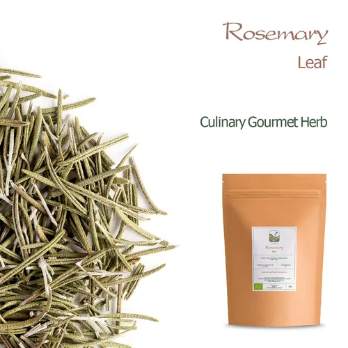 Vista 3 de Romero Orgánico Culinairy Gourmet Hierba - Rosmarinus Officinalis Seco Romero Ramitas - Romero Romero Hierbas Romero Rosario Rosario Seco Hierba