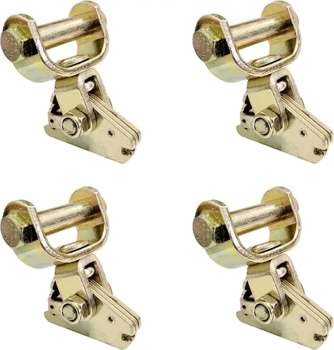 Vista 11 de Mega Cargo Control 1 paquete de accesorios giratorios de rodillo E-Track, anclajes de amarre resistentes para correas de trinquete E Track