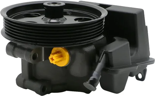 Vista 18 de Cheful Bomba de dirección asistida con polea, apta para Ford F-450 Super Duty 2011-2016, F-550 Super Duty 2011-2016, V10 6.8L, repuesto #