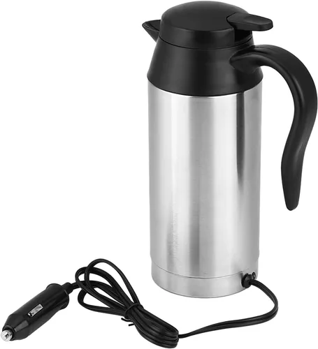 Vista 6 de Hervidor de agua eléctrico 25.4 fl oz, termo de calefacción seguro