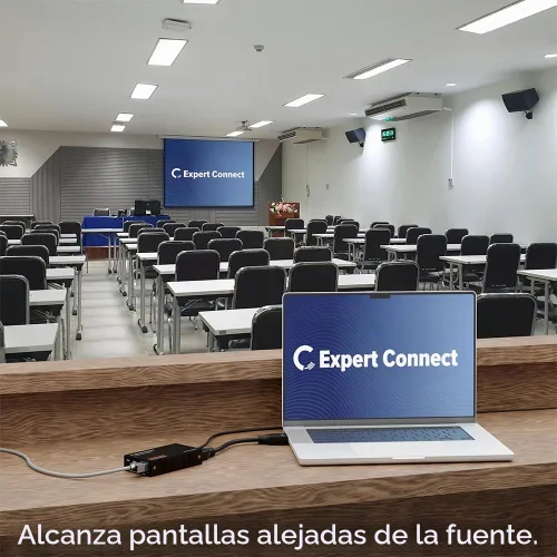 Vista 8 de ET4K100MIR 4K @30Hz HDMI 1.4 Extensor sobre Cat5e/Cat6/Cat7 - 330 pies (328.1 ft), HDCP 1.4, con doble paso IR, bucle HDMI y protección contra