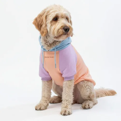 Vista 17 de Spark Paws Sudadera con capucha para perro, suéter de primera calidad para perros pequeños, medianos y grandes Trajes cálidos para bulldogs
