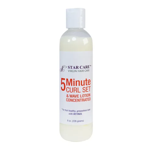 Vista 8 de Set de rizos de 5 minutos y loción ondulada concentrada con retinol, añade brillo, repara e hidrata, ideal para postizos, trenzas y permanentes, 6