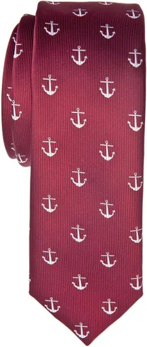 Vista 4 de Retreez Patrón clásico de anclaje tejido microfibra 2" corbata flaca