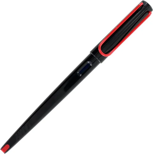 Vista 2 de Lamy Joy L15 ABS - Pluma estilográfica de caligrafía con ribete rojo, punta de 0.059 in