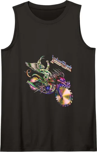 Vista 3 de Judas Priest - Camiseta sin mangas Painkiller Solo, Negro, S