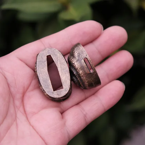 Vista 7 de Espada samurái japonesa KOSHIRAE – TSUBA FUCHI KASHIRA MENUKI 68-100