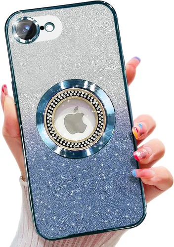 Vista 272 de Misscase Funda magnética con purpurina para iPhone 11 compatible con MagSafe, protección completa, delgada, a prueba de golpes, antiarañazos
