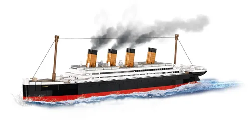 Vista 4 de COBI Historical Collection R.M.S. Titanic - Juego de construcción a escala 1:700, 593 piezas