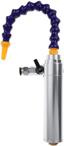 Vista 3 de Pistola de aire frío de 6.299 in con tubo flexible, pistola de aire frío Vortec de 1000 Btu/Hr, con tubo flexible para eliminar el polvo de óxido