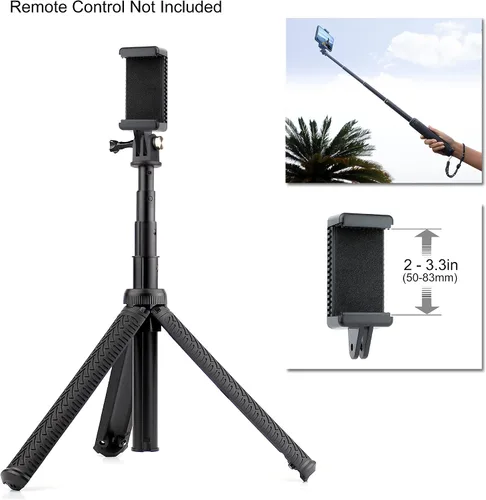 Vista 8 de Soporte extensible de trípode para selfie stick de 28