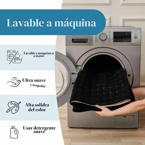 Vista 7 de MYSKY HOME Funda para Sofá, Funda para Sofá para Perros Lavable, Fundas para Sofá Seccional, Fundas Deslizables para Sofá de 2-3 Cojines, Funda