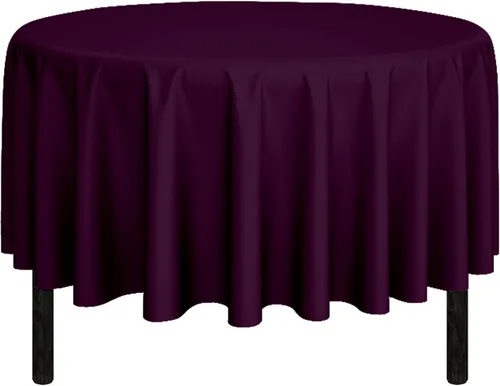 Vista 161 de Pomp - Mantel premium de poliéster con estampado abstracto de 52 x 52 pulgadas cuadradas Tela de fácil cuidado, resistente a arrugas y manchas