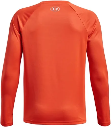 Vista 2 de Boys' Tech Logo Fill Long-Sleeve T-Shirt