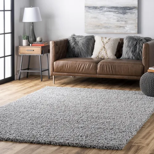 Vista 24 de nuLOOM Marleen - Alfombra decorativa contemporánea, 2 x 3, gris