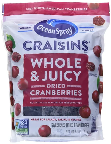 Vista 23 de Ocean Spray, Craisins - Arándanos secos, original, bolsa resellable de 12 onzas
