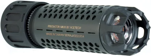 Vista 2 de ACETECH Airsoft Riffle Tracer Unit Predator MKIII 14mm CCW Negative Thread QD Adaptror Glow in The Dark BB LED Lighting Effect Negro