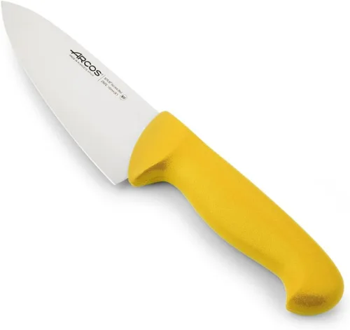 Vista 10 de Arcos Cuchillo de chef de acero inoxidable nitrum de 6 pulgadas y hoja de 5.906 in. Cuchillo de cocina profesional multiusos. Mango ergonómico