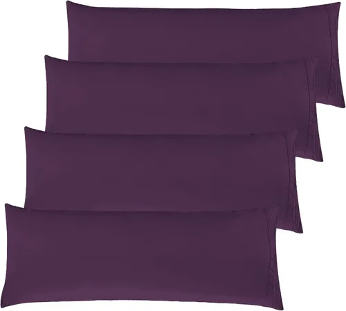 Vista 43 de Elegant Comfort Fundas de almohada sólidas de microfibra de alta calidad hotelera, tejido suave, resistente a las arrugas y a las manchas, fácil