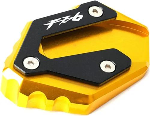 Vista 13 de KAnduo para Yamaha para FZ1 para FZ 1 2006-2015 para FZ6 para FZ6R para FZ6-S2 2004-2009 Accesorios motocicleta aluminio Kickstand pie pie lateral