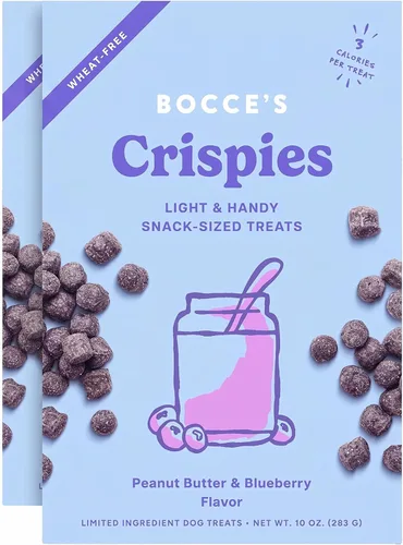 Vista 7 de Bocce's Bakery Bocadillos para perros con sabor a plátano y tocino, 10