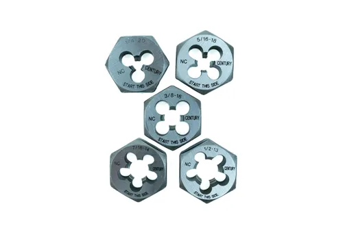 Vista 2 de Century Drill & Tool 98922 - Juego de troqueles fraccionarios, 12 piezas