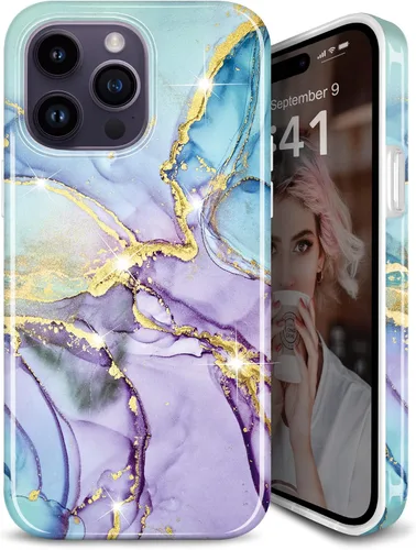 Vista 10 de Compatible con iPhone 12 Pro Funda iPhone 12 Funda de mármol delgada a prueba de golpes TPU suave goma silicona funda funda de teléfono negro