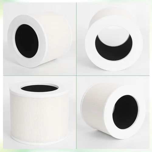 Vista 4 de Filtro de repuesto Core Mini-P para purificador de aire LEVOIT Core Mini, carbón activado de alta eficiencia, HEPA 3 en 1, parte Core Mini-RF, 2