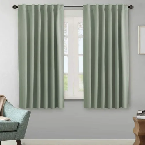 Vista 100 de H.VERSAILTEX Cortinas Opacas con Aislamiento Térmico, Paneles de Tratamiento de Ventanas que Oscurecen la Habitación, Cortinas Opacas para Sala