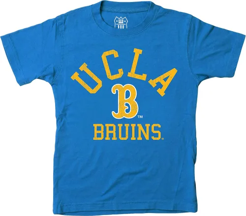 Vista 134 de Wes and Willy Camiseta de algodón orgánico de manga corta para niños de la NCAA