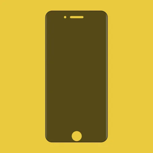 Vista 2 de Protector de pantalla de vidrio templado para iPhone 7 Plus / 8 Plus, 2 unidades, antiespía, antihuellas, ultrafino, antiarañazos, dureza 9H