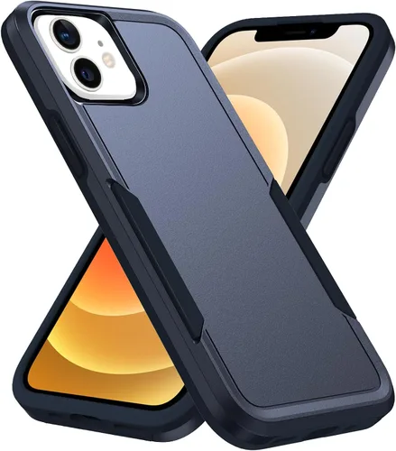 Vista 61 de Funda compatible con iPhone 11, protección resistente, a prueba de golpes, a prueba de caídas, a prueba de polvo, antiarañazos, para 11, color negro