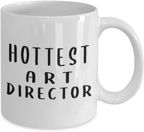 Vista 2 de Regalos para el director de arte más caliente Taza de café Taza de té - Departamento creativo del departamento de diseño de equipo de publicidad