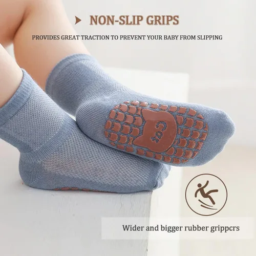 Vista 3 de Nuevos calcetines de malla de verano para bebés, niños y niñas pequeñas, calcetines para recién nacidos, accesorios esenciales para bebés