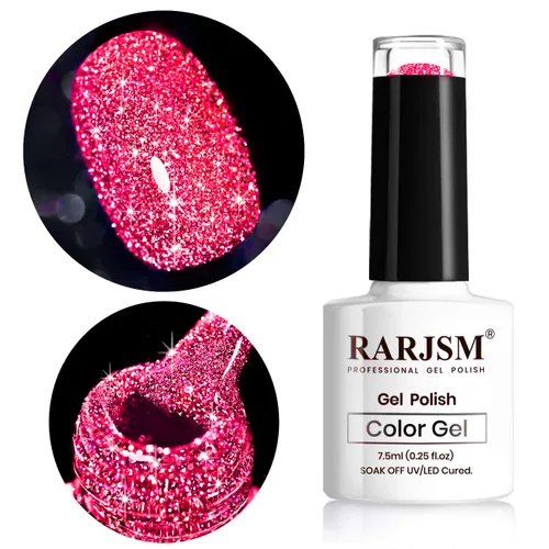 Vista 34 de RARJSM - Esmalte de uñas de gel con purpurina, de color verde oliva, brillante y brillante, para manicura DIY y salón de uñas, requiere secado
