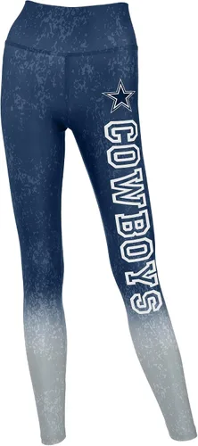 Vista 42 de Zubaz NFL Mallas para mujer de longitud completa de cintura alta básica 1.0