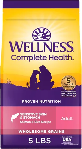 Vista 25 de Wellness Complete Health - Alimento seco natural para perros, pescado blanco y batata, bolsa de 6.8 kg.
