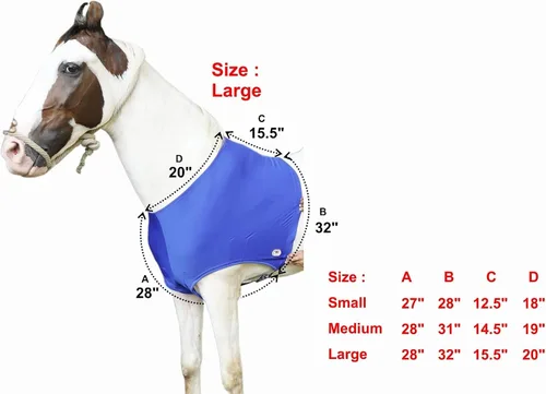 Vista 2 de Majestic Ally Protector de hombro de caballo de elastano/elastano elástico en 4 direcciones para y protección, grande, color negro